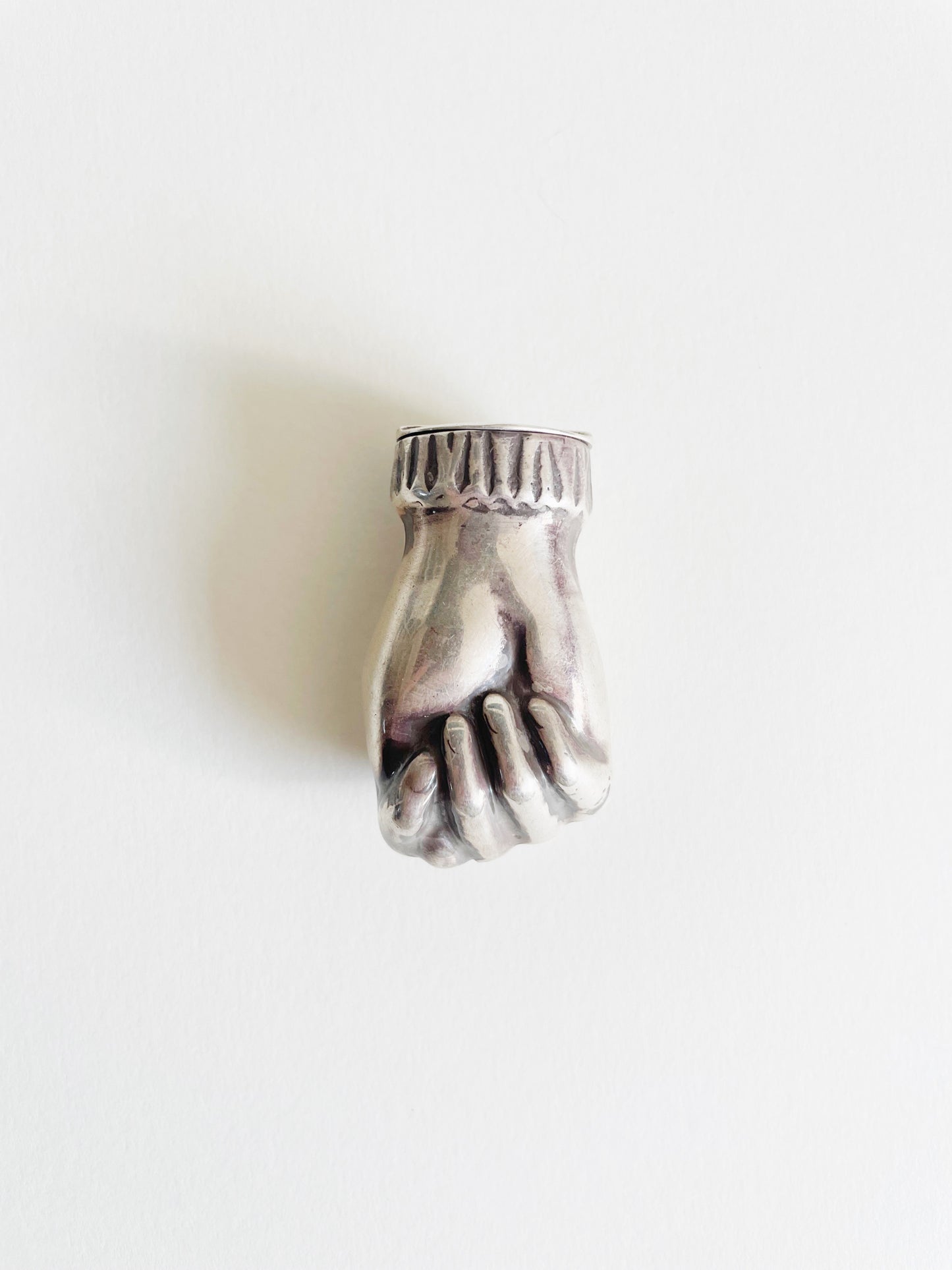 Solid Sterling Figa Match Holder