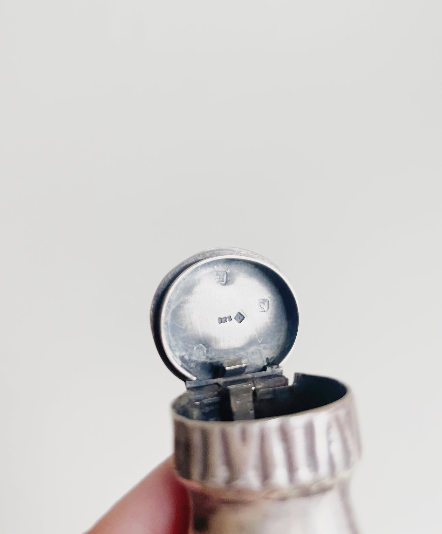 Solid Sterling Figa Match Holder