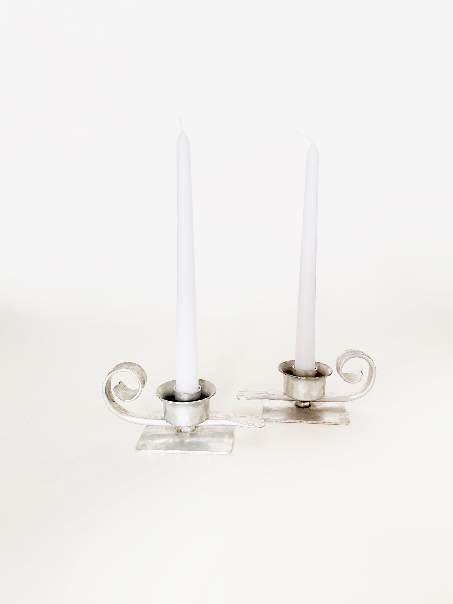 Aluminum Spiral Candleholders