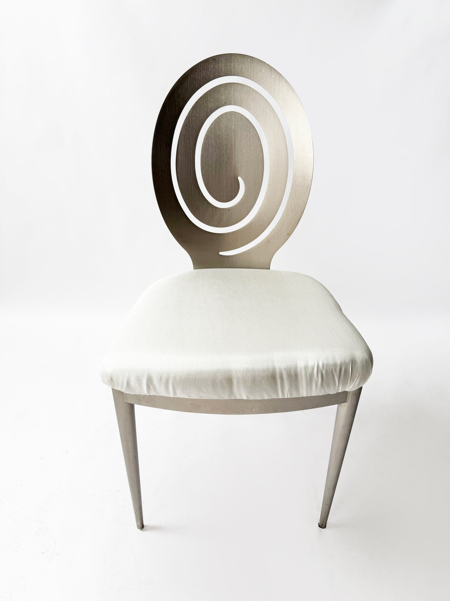 Single Spiral Backed Side Chair