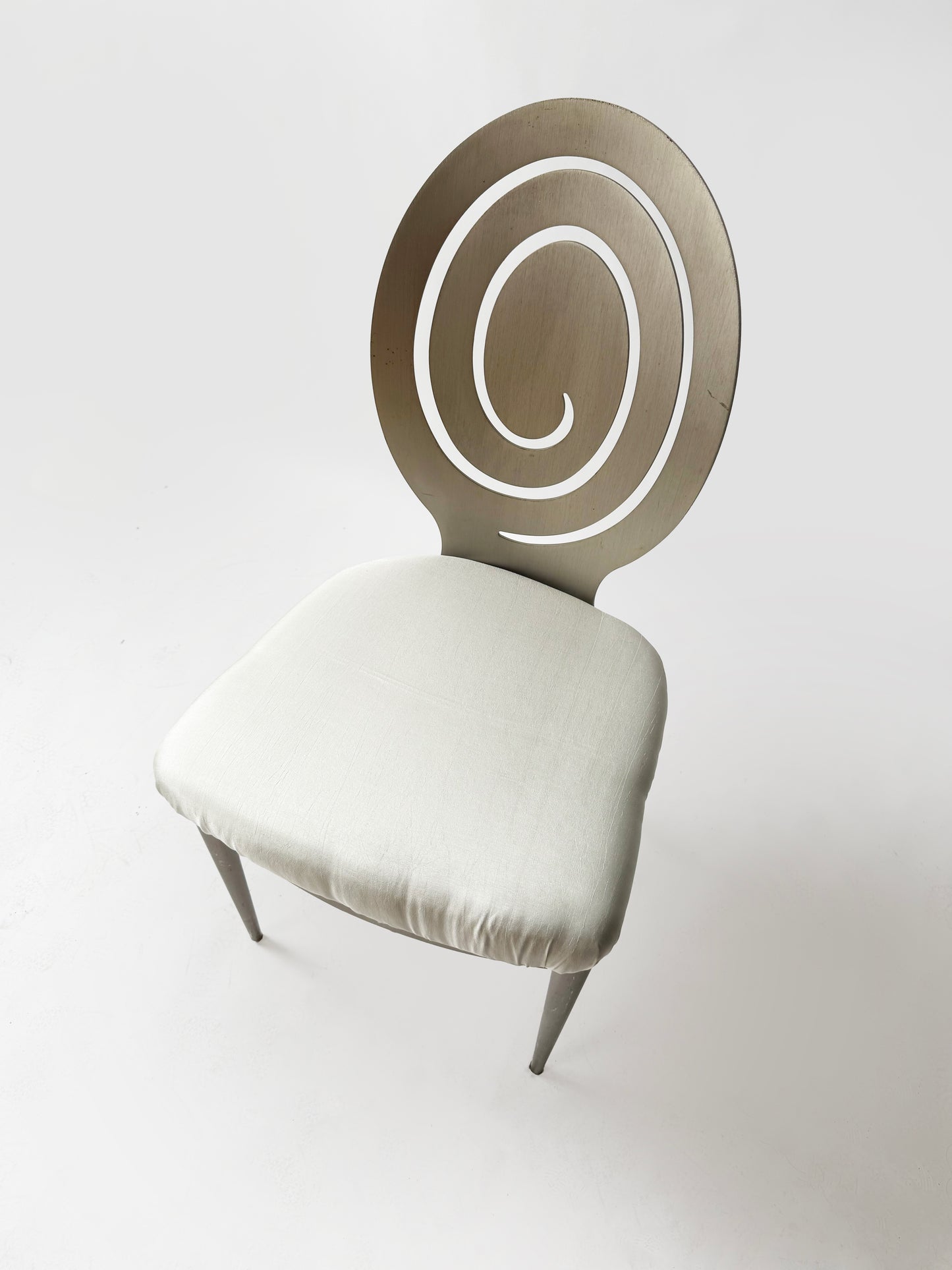 Single Spiral Backed Side Chair
