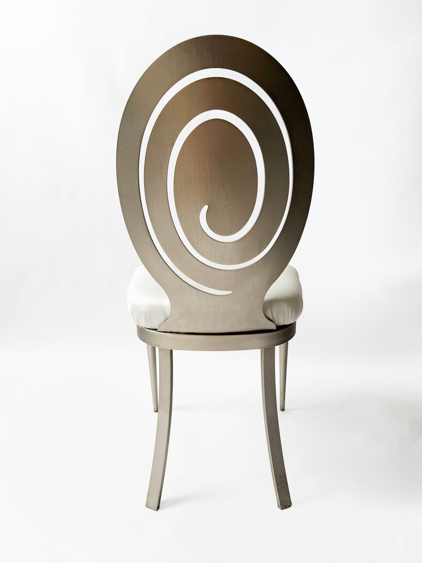 Single Spiral Backed Side Chair