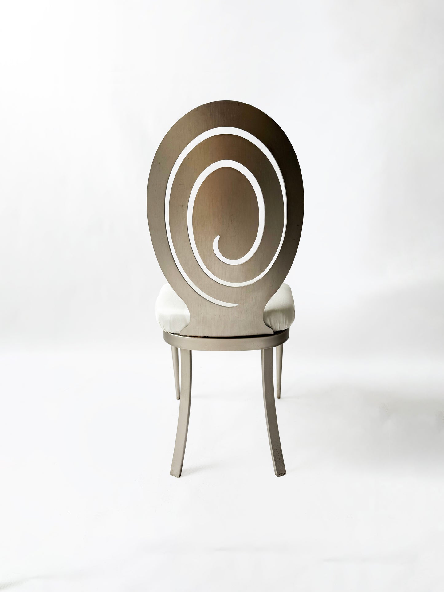 Single Spiral Backed Side Chair