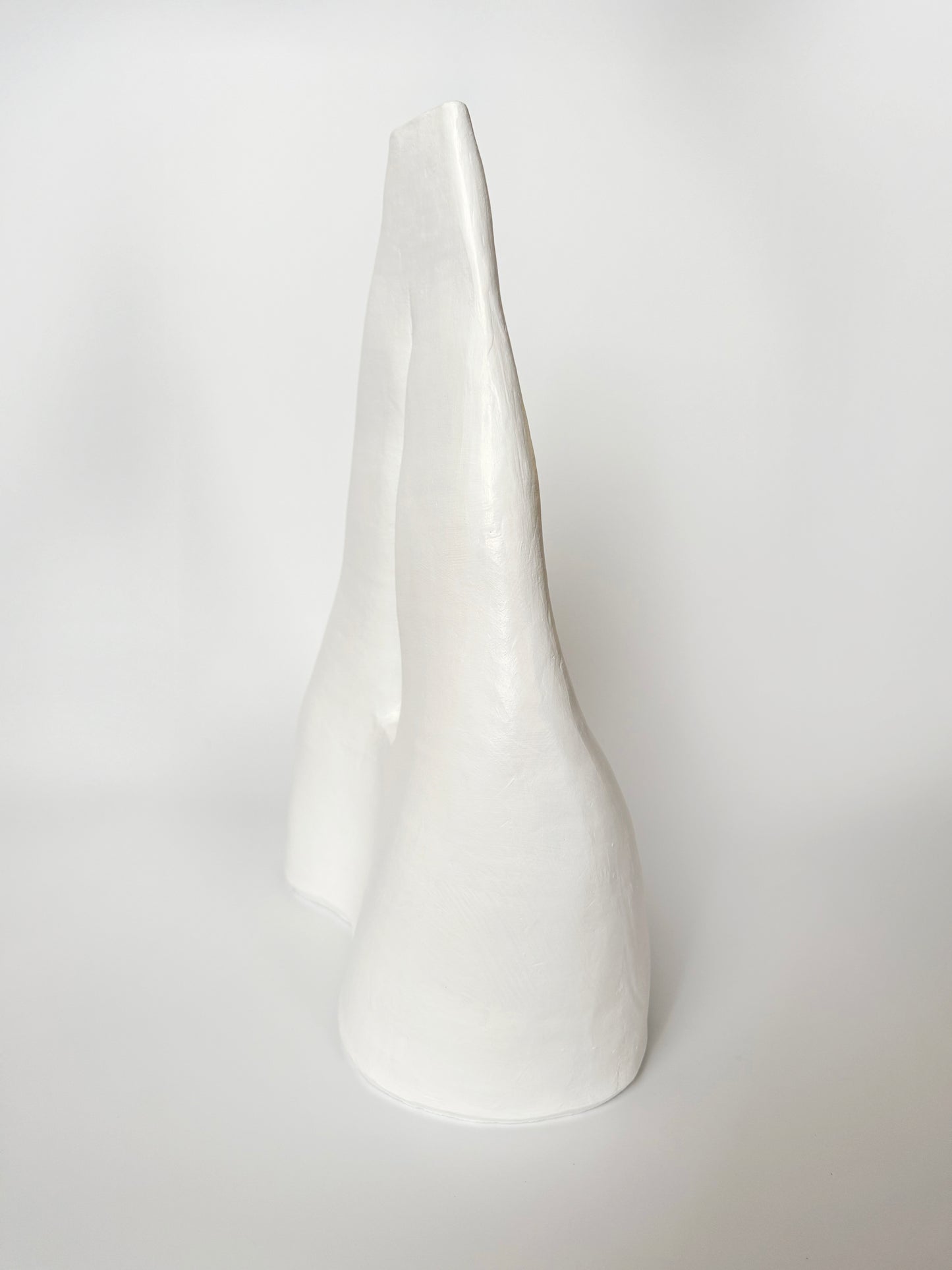 Large Unsigned Plaster Vessel