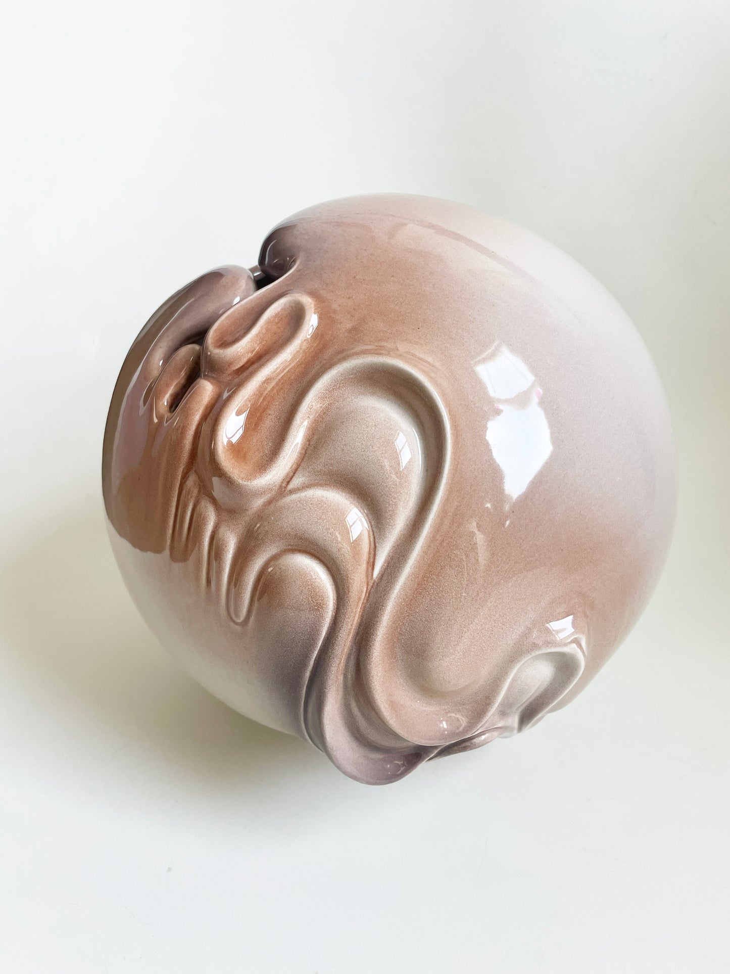 Large Signed Ceramic Vase