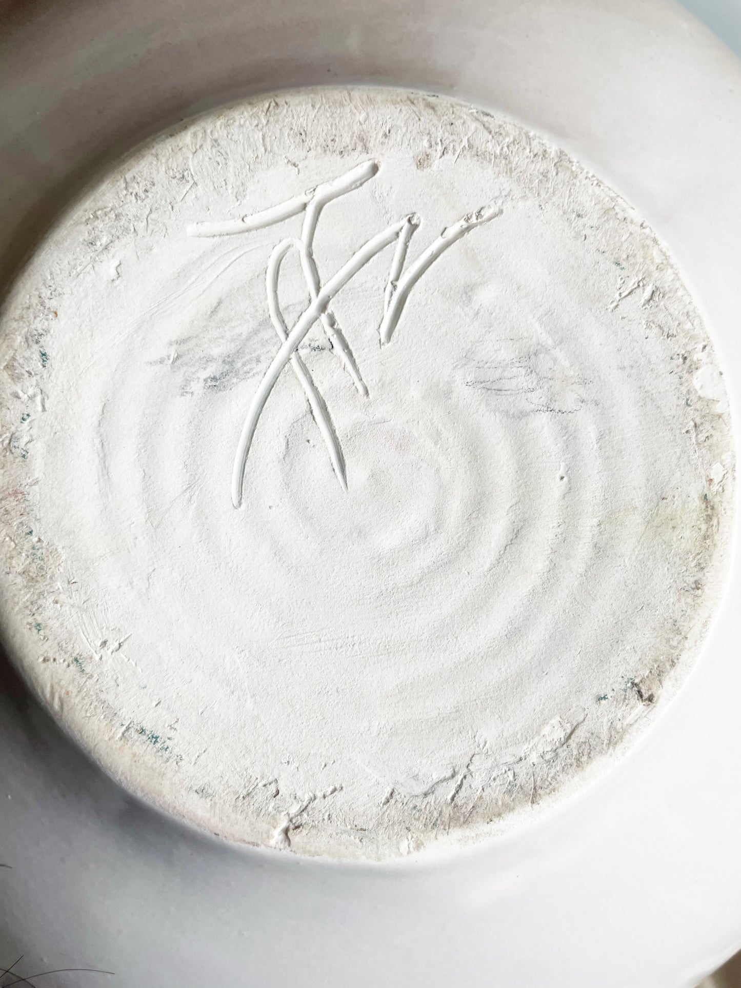 Large Signed Ceramic Vase