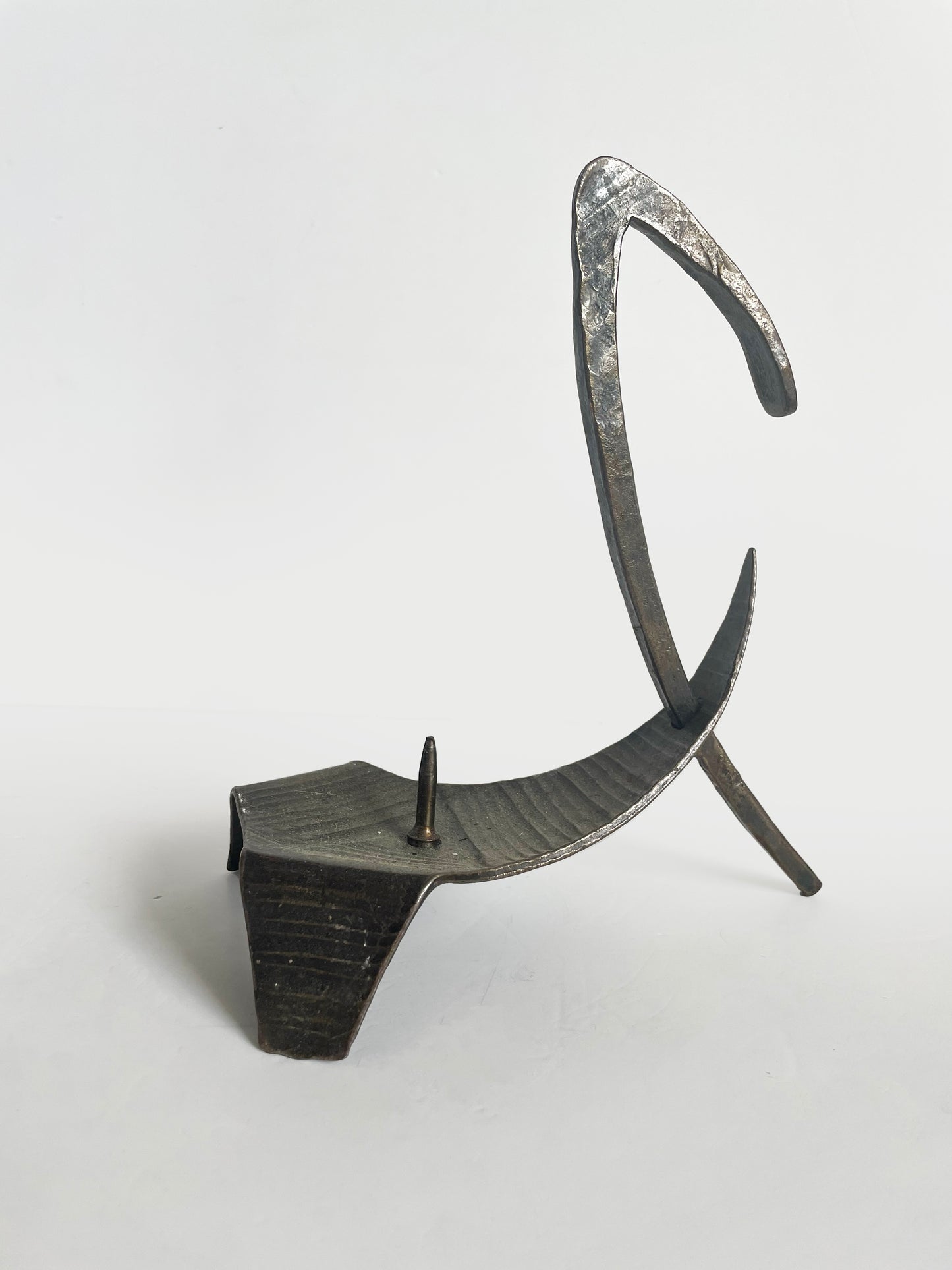 Minimalist Bronze Candleholder