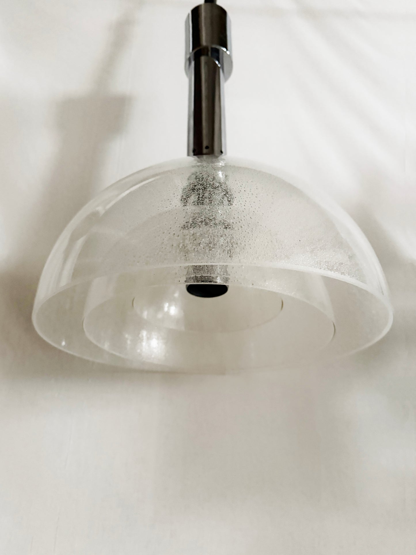 Original Three Layer Carlo Nason Pendant Light