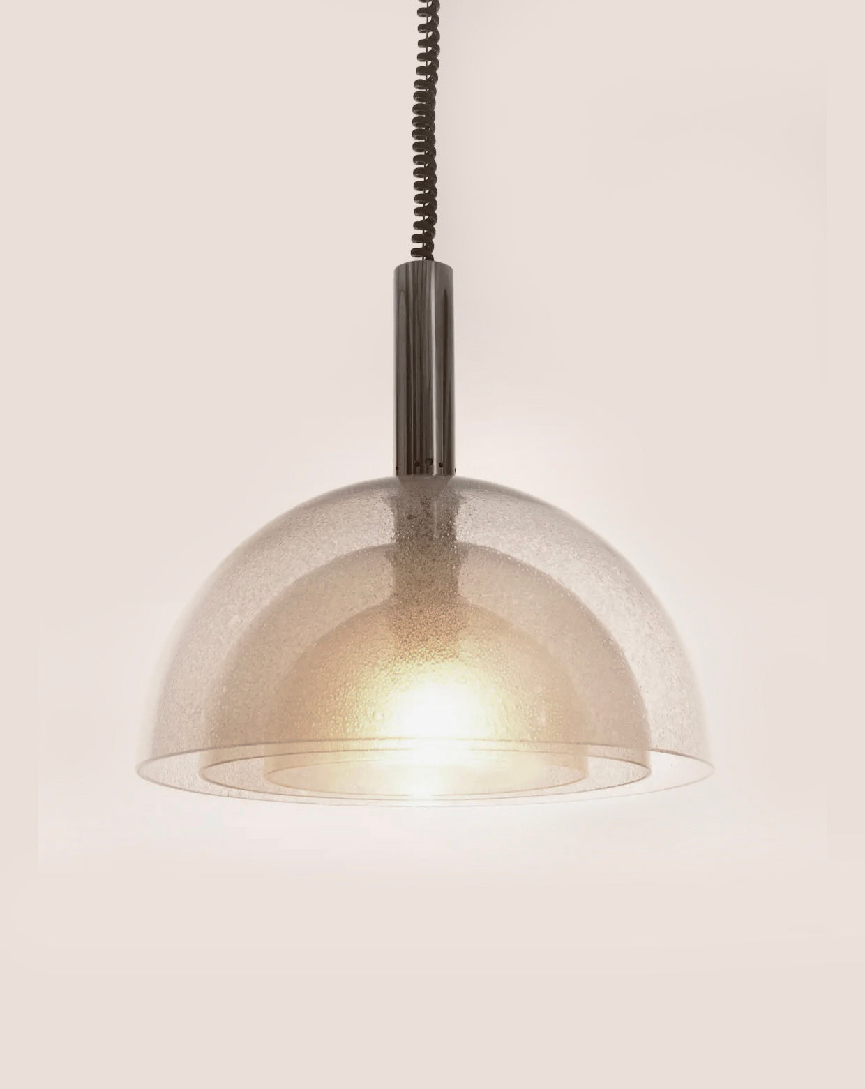 Original Three Layer Carlo Nason Pendant Light