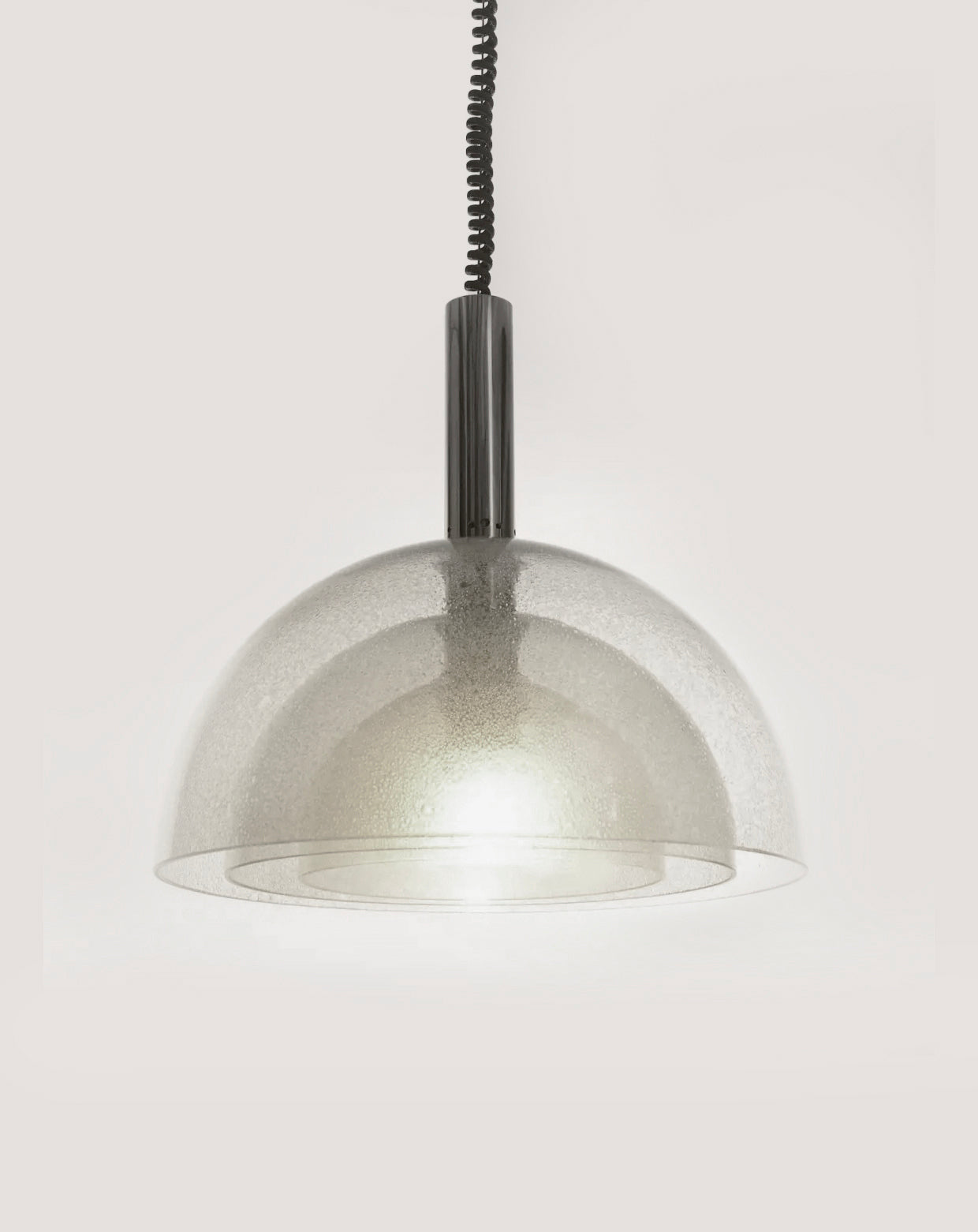 Original Three Layer Carlo Nason Pendant Light