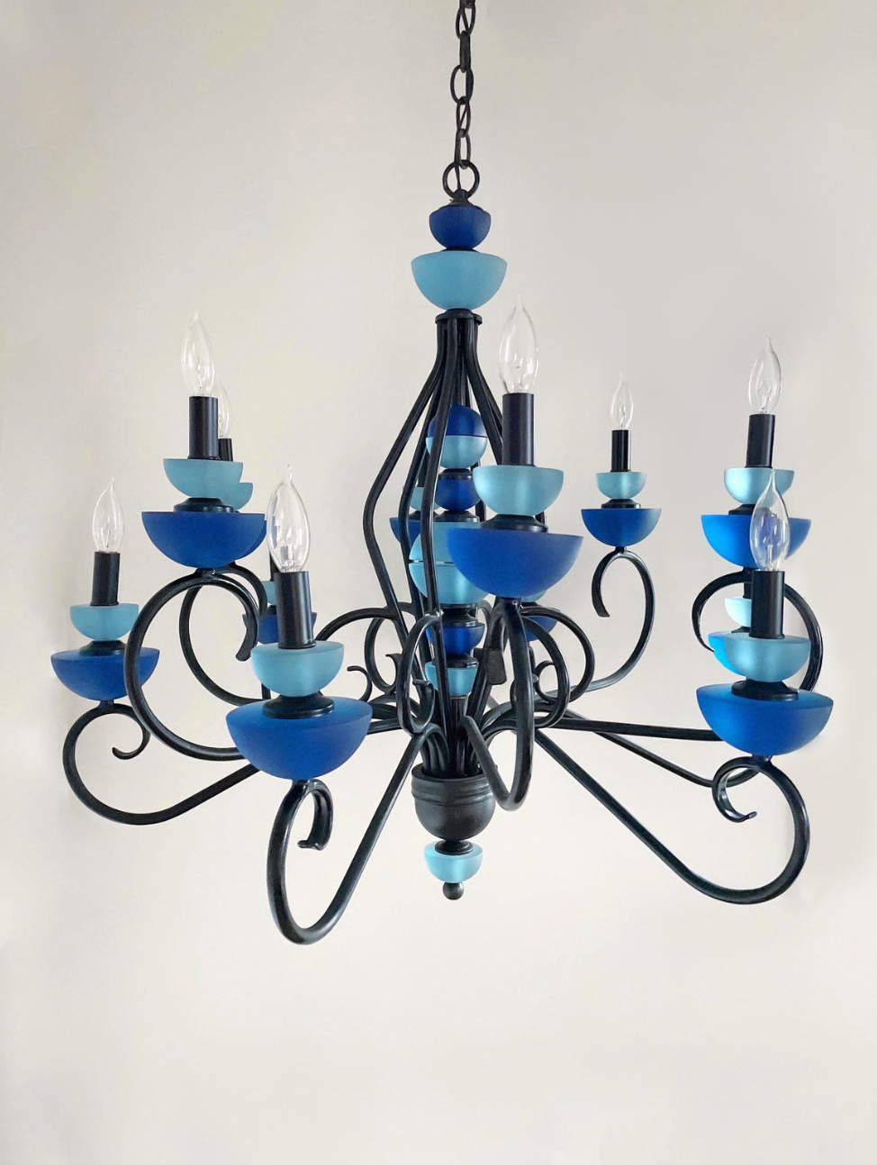 Hivo Van Teal Lucite Chandelier