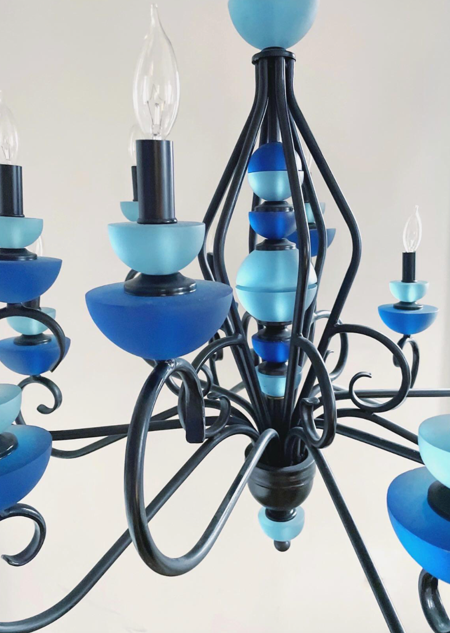 Hivo Van Teal Lucite Chandelier