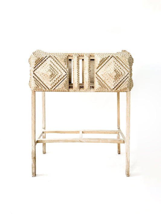 19th Century Tramp Style Wood Flower Box