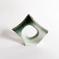 Signed Mint Ikebana Vessel