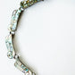 Silver and Abalone Collar Necklace