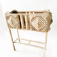 19th Century Tramp Style Wood Flower Box