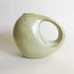 Green Italian Ceramic Bertoncello Vase
