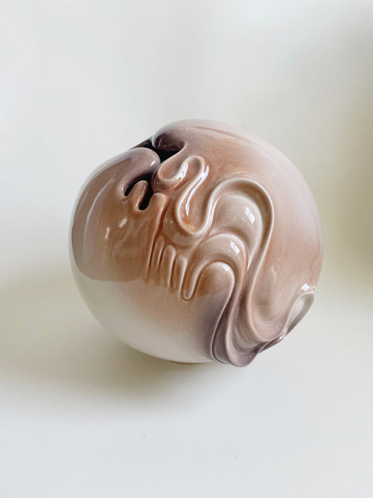 Large Signed Ceramic Vase