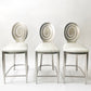 Set of Three Spiral Backed Bar Stools