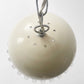 Metal and Glass Space Age Pendant Light