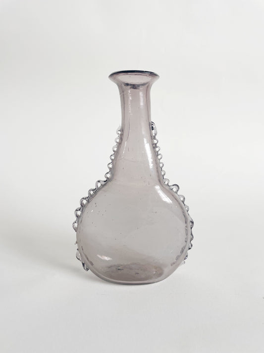 Antique Smoky Lavender Handblown Vessel