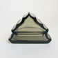 Moser Smoky Czech Glass Covered Box