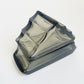 Moser Smoky Czech Glass Covered Box