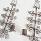 Antique French Scrolled Iron Sconces