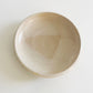 Cream Signed Art Pottery Dish