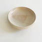 Cream Signed Art Pottery Dish