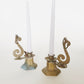 Antique Brass Hanging Candleholders