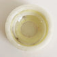 Italian Alabaster Cream and White Ashtray