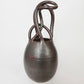 Signed Stoneware Vessel with Looped Handles