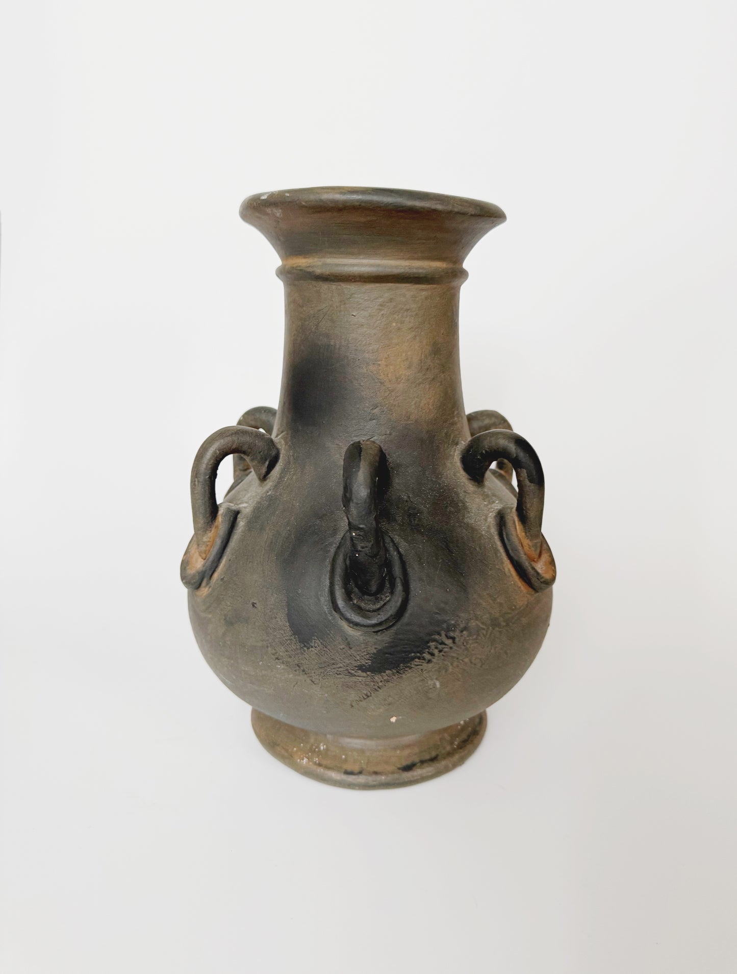 Ceramic Vessel with Six Handles