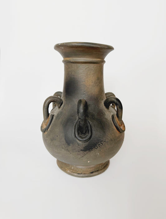 Ceramic Vessel with Six Handles