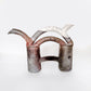 Double Spout Signed Raku Vessel