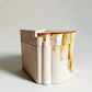 Art Deco Revival Stone and Shell Box