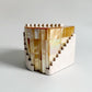 Art Deco Revival Stone and Shell Box