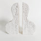 Vintage Travertine Bookends