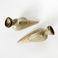Pair of Pointed Ceramic Art Vessels