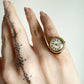 14K Antique Wind Up Watch Ring