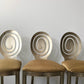 Set of Three Spiral Backed Bar Stools