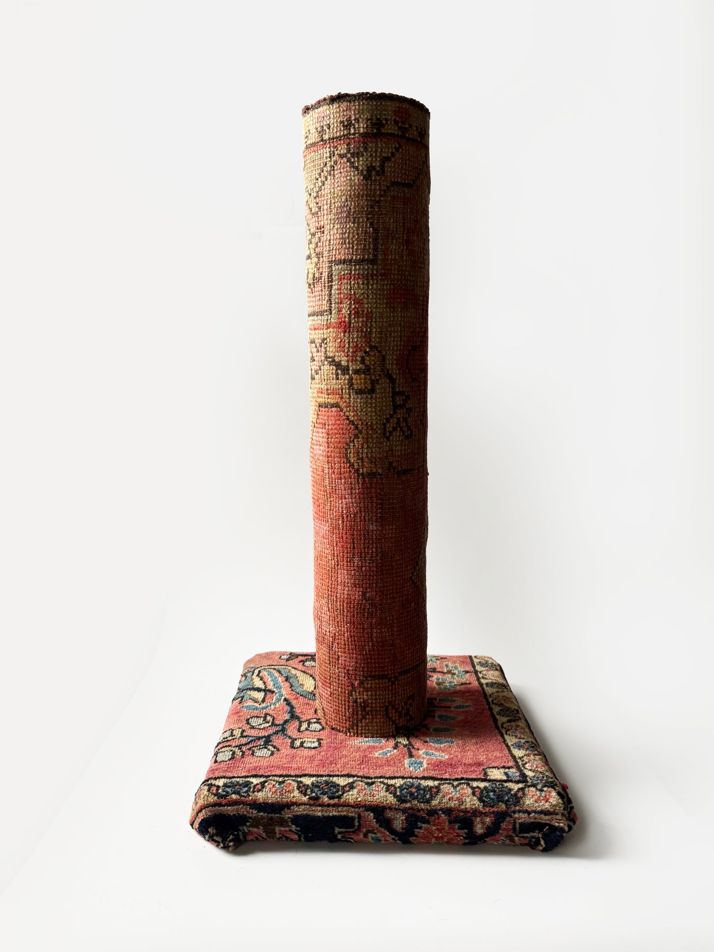 Vintage Turkish Rug Remnant Cat Scratchers