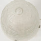 French Art Deco Frosted Pressed Glass Lamp