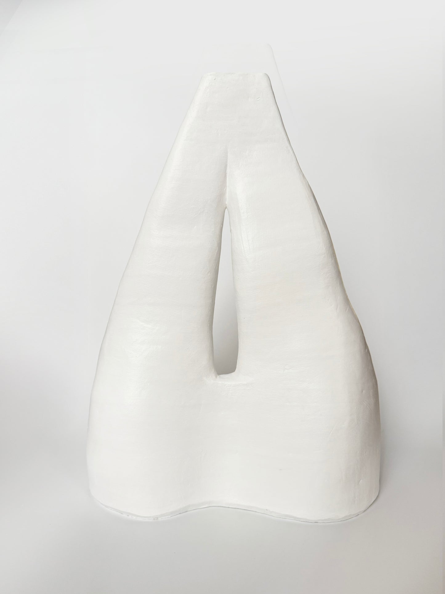 Large Unsigned Plaster Vessel