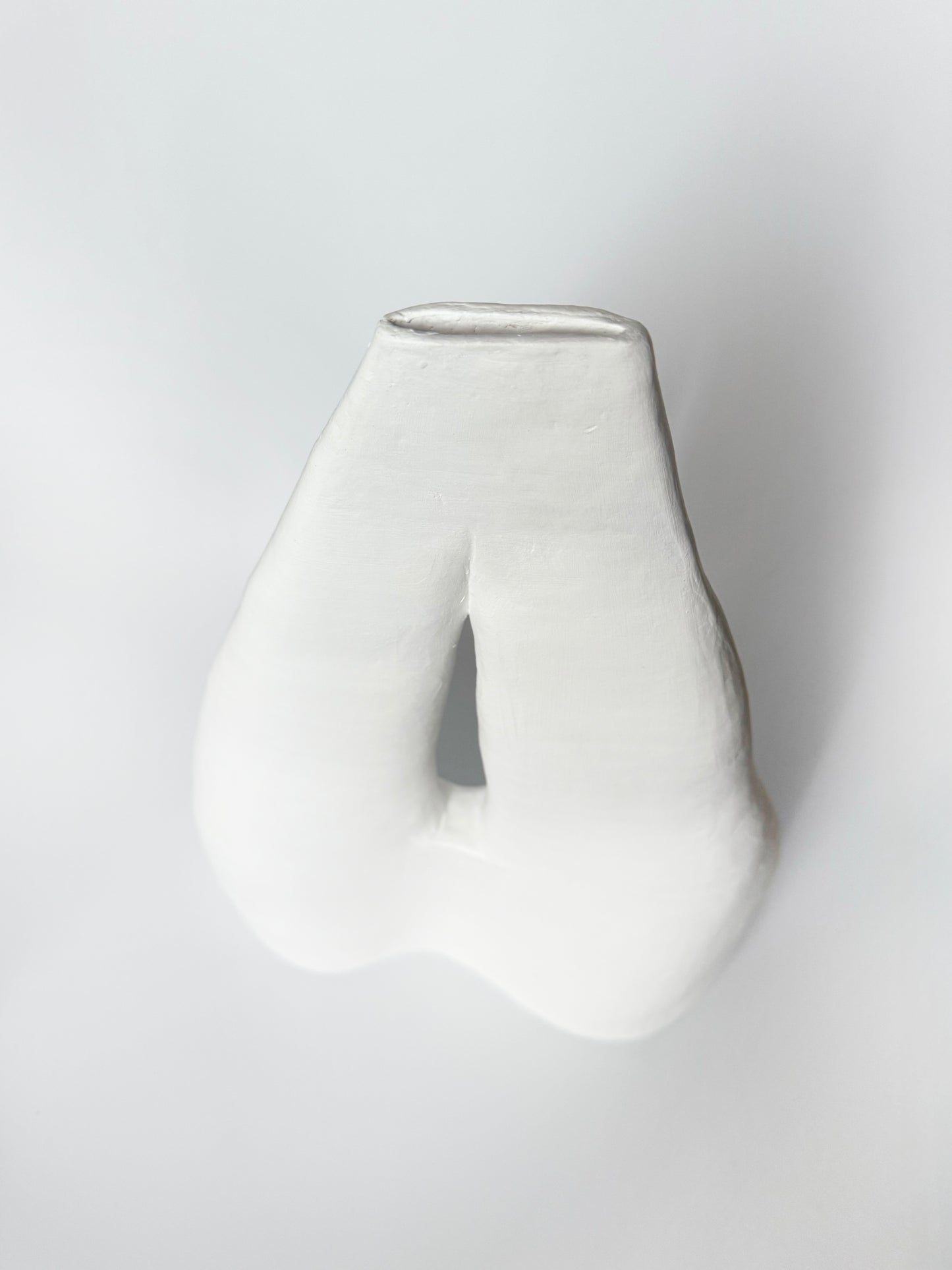 Large Unsigned Plaster Vessel