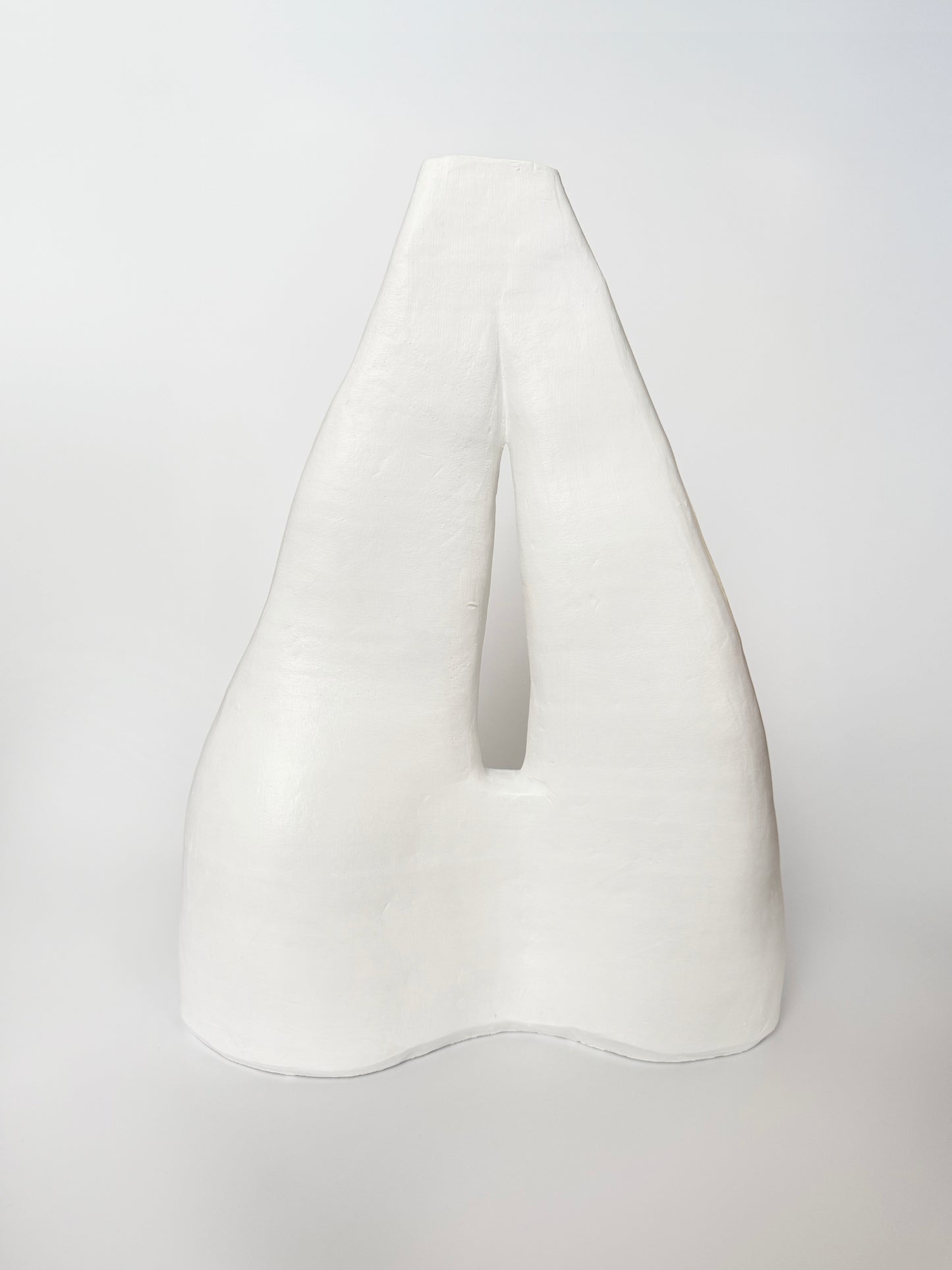 Large Unsigned Plaster Vessel