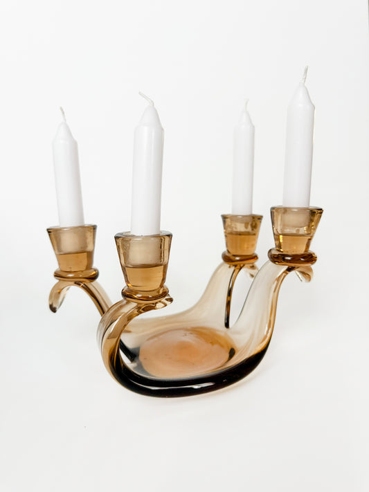 Champagne Glass Candleholder