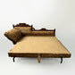 Early 20th Century Victorian Pull Out Sleeper Fainting Chaise
