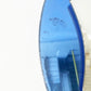 Round Italian Blue Art Deco Mirror